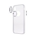 Wholesale iPhone Xs Max Chrome Metallic Transparent Case (Clear)
